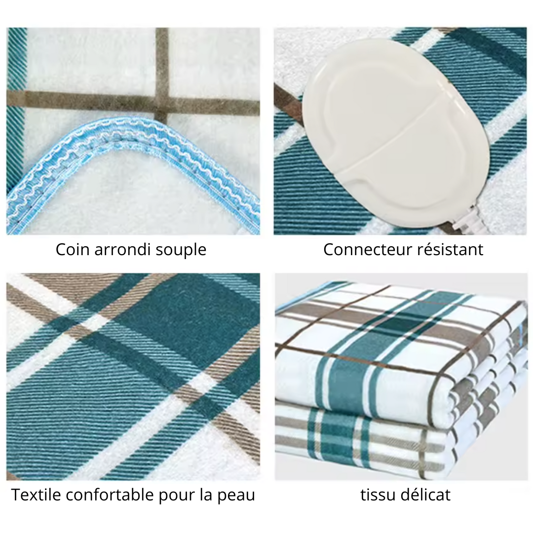 Couvre lit chauffant XXL : Pour un lit bien chaud