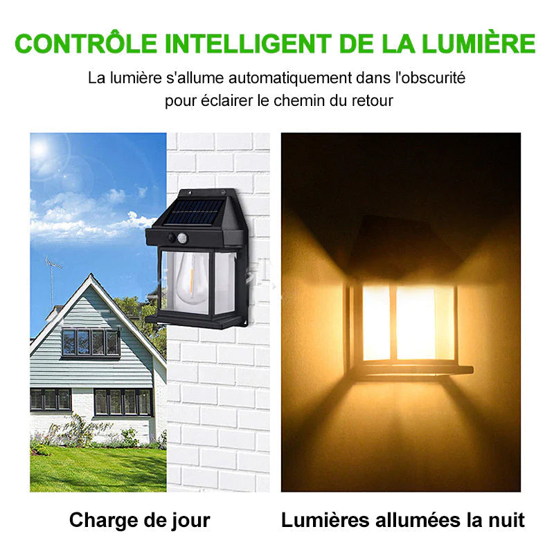 EcoLumen - Lampe Solaire d'Extérieur