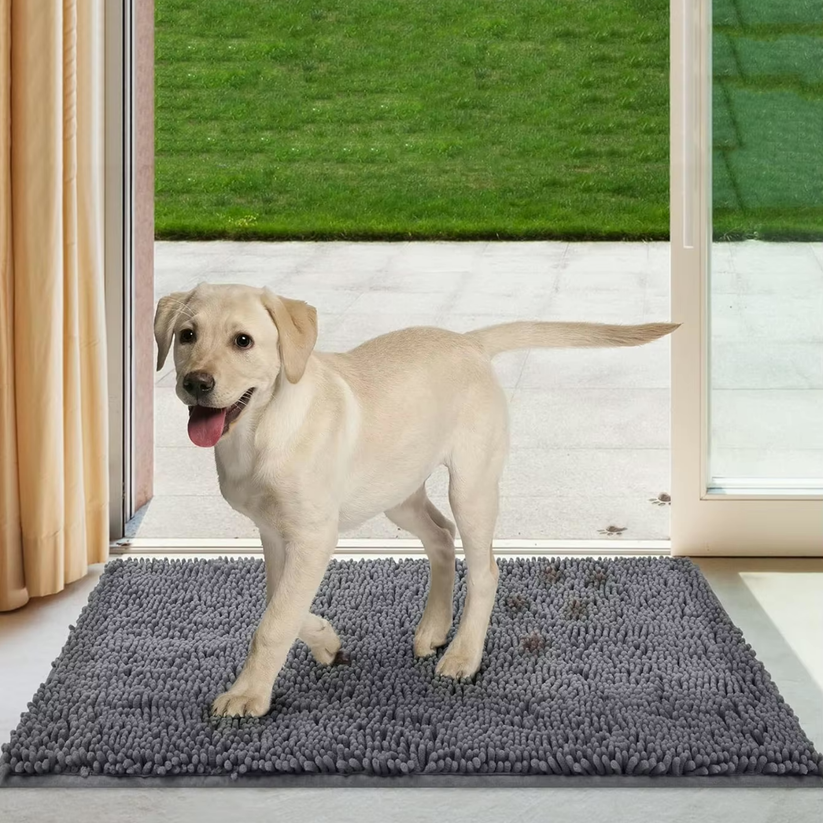 Tapis ultra absorbant - pattes d'animaux