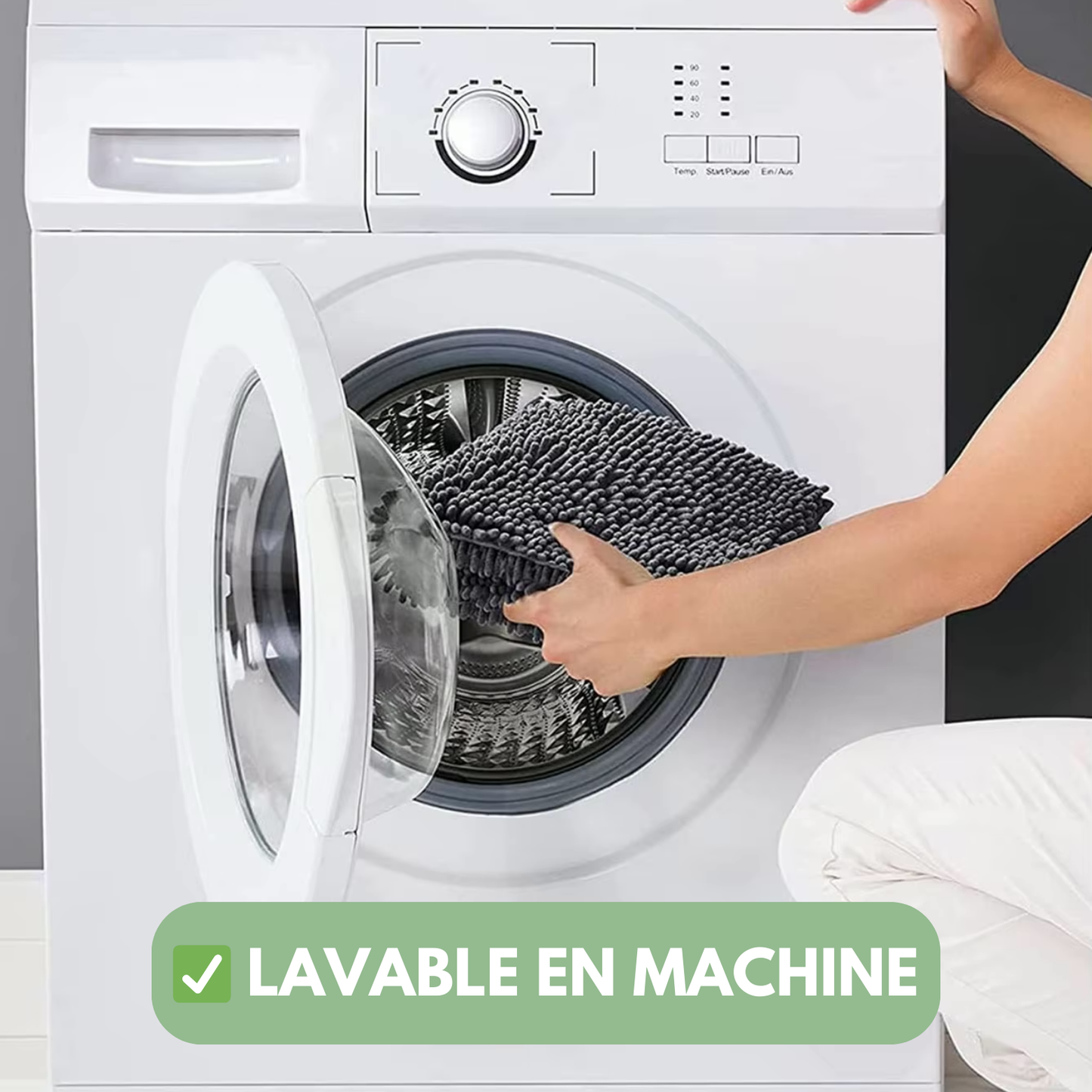 Tapis ultra absorbant - pattes d'animaux