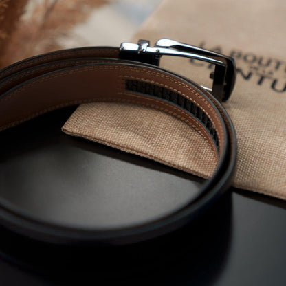 Ceinture intelligente et sans trous, boucle automatique, modèle Winston