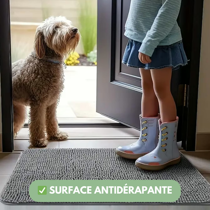 Tapis ultra absorbant - pattes d'animaux