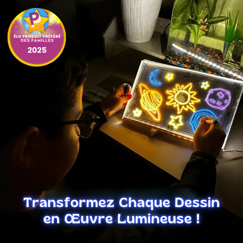 Tableau LumiArtiste™ - Faites briller leur créativité