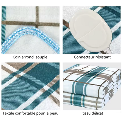 Couvre lit chauffant XXL : Pour un lit bien chaud