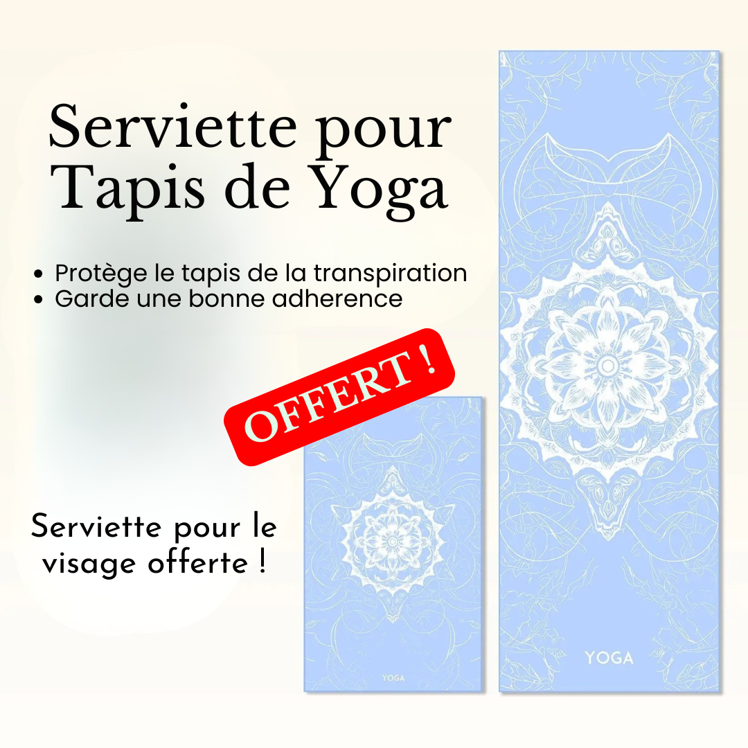 Serviette pour tapis de yoga