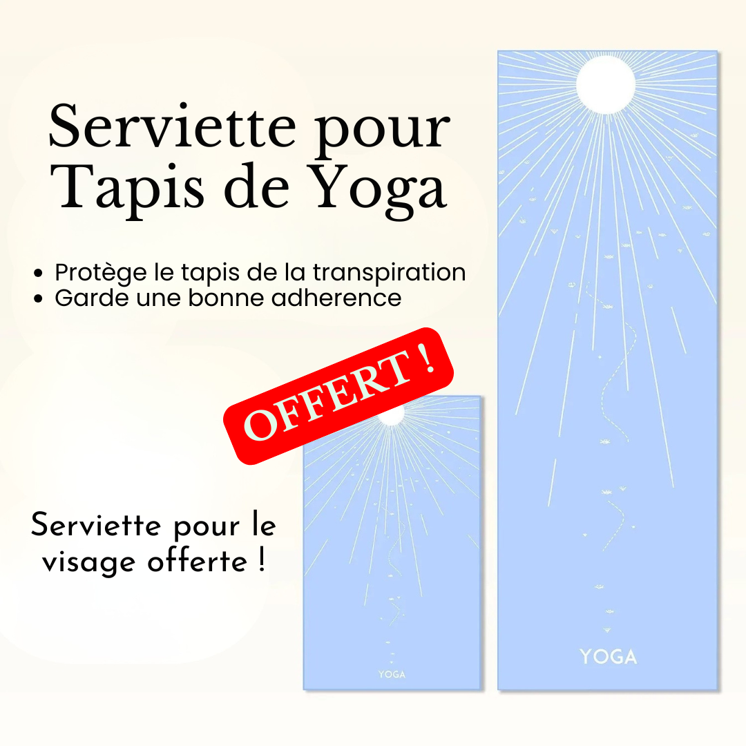Serviette pour tapis de yoga