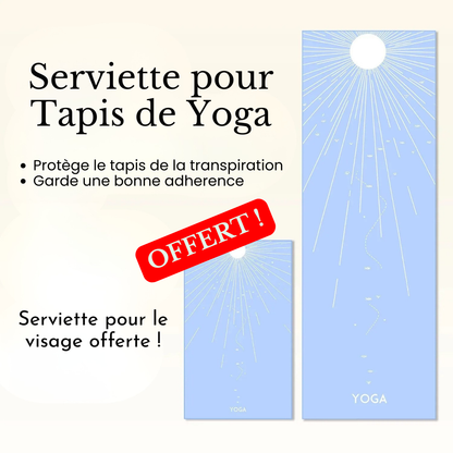 Serviette pour tapis de yoga