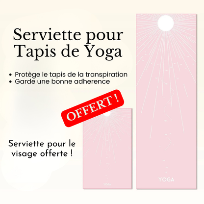 Serviette pour tapis de yoga