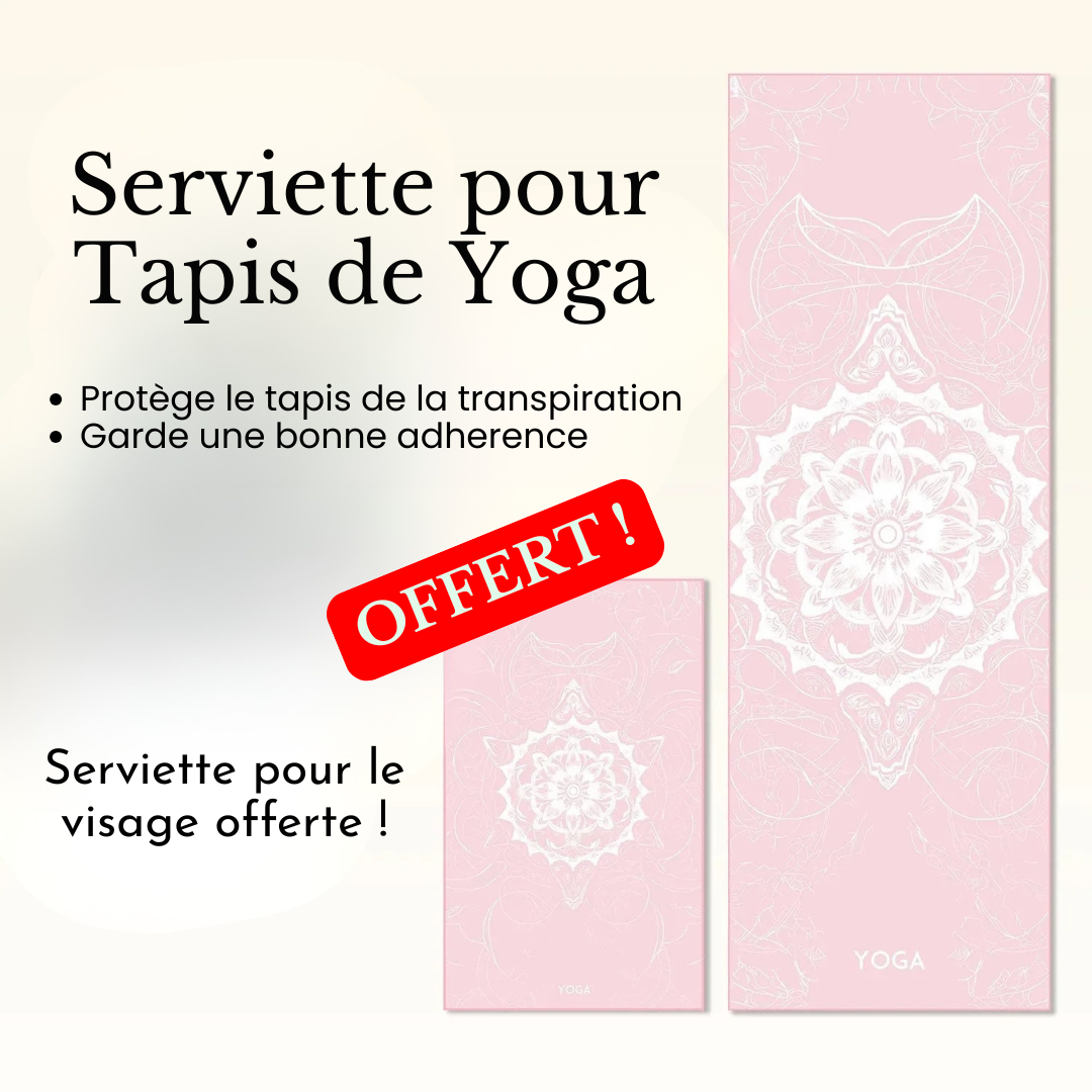 Serviette pour tapis de yoga