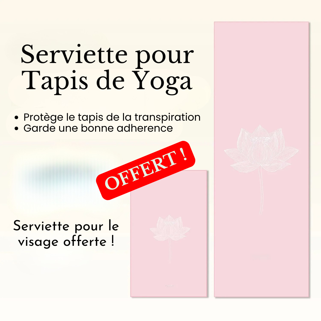 Serviette pour tapis de yoga