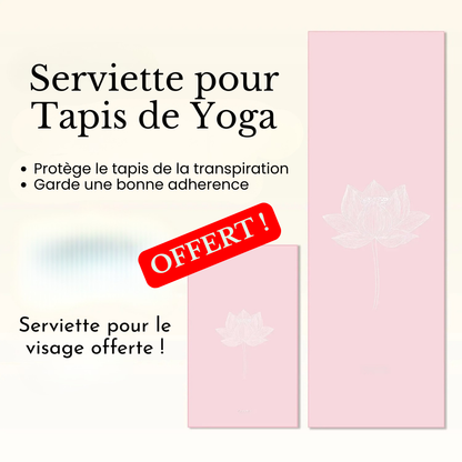 Serviette pour tapis de yoga