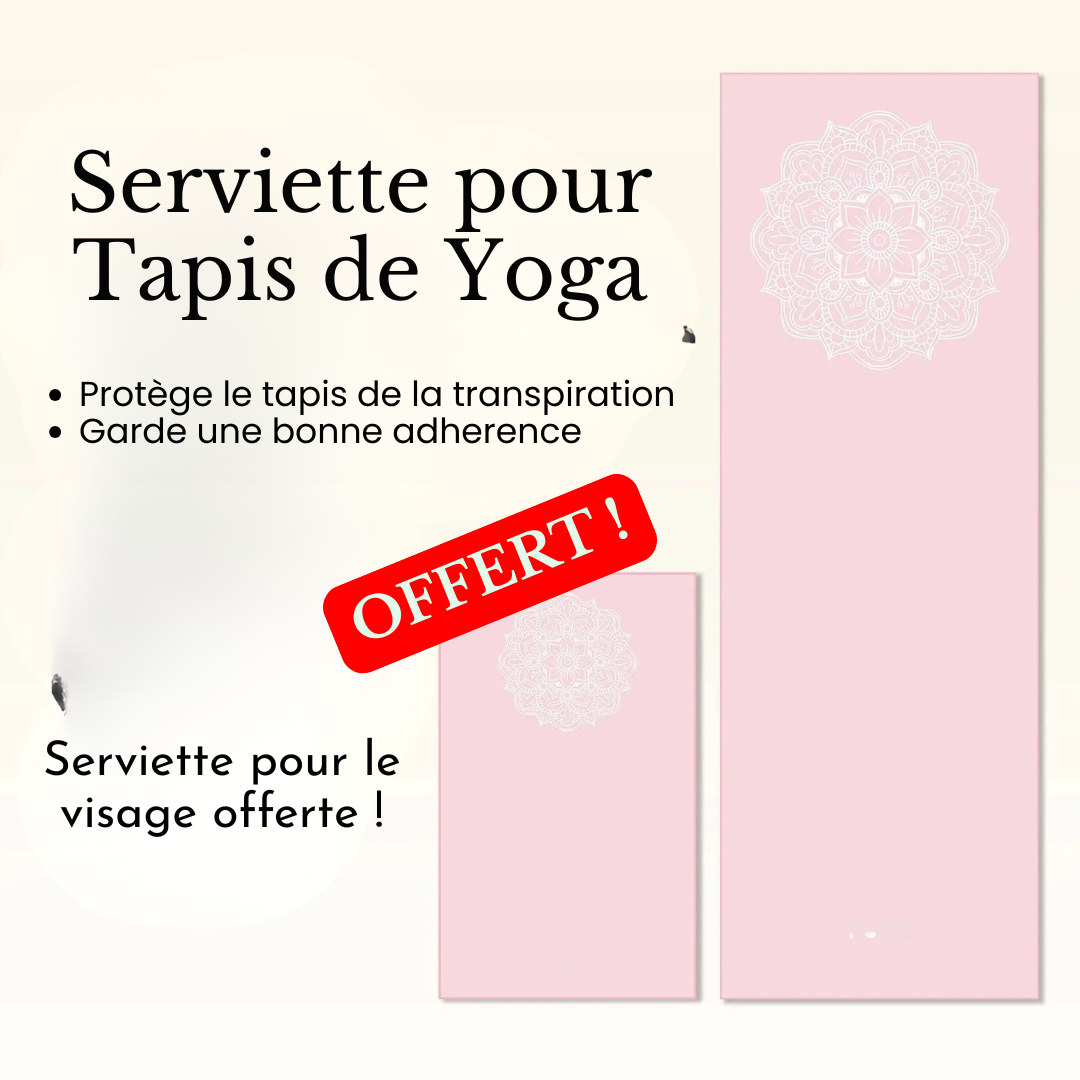 Serviette pour tapis de yoga