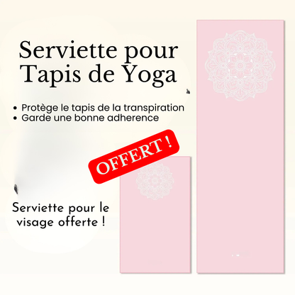 Serviette pour tapis de yoga