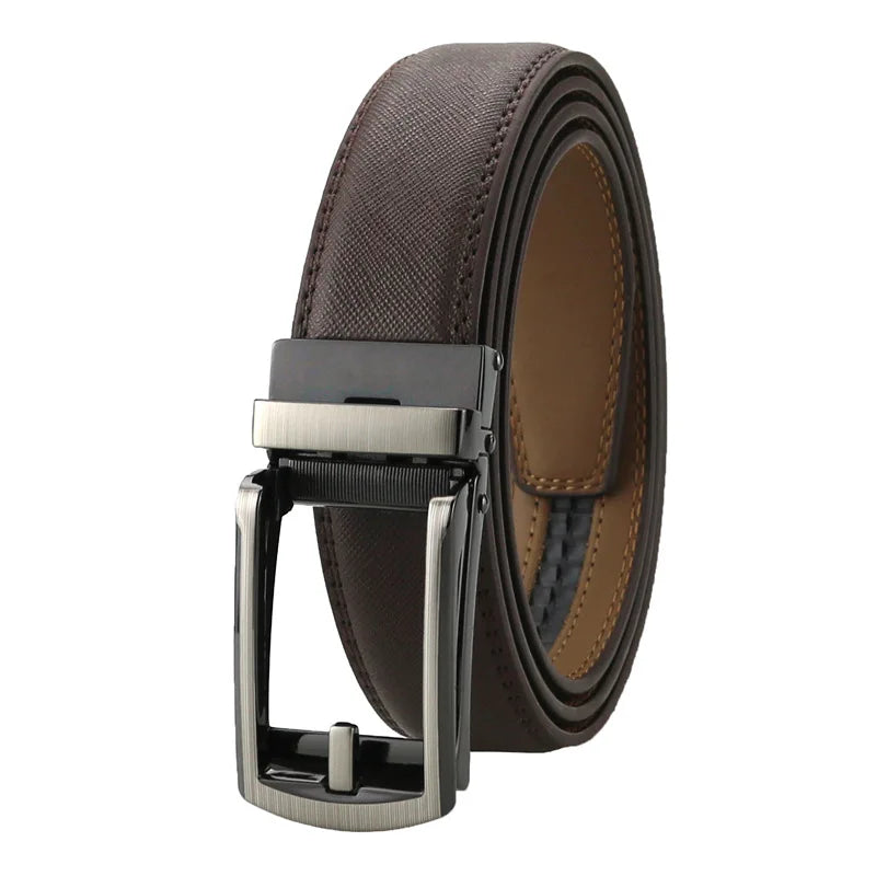 Ceinture intelligente et sans trous, boucle automatique, modèle Winston