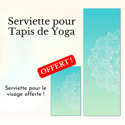 Serviette pour tapis de yoga