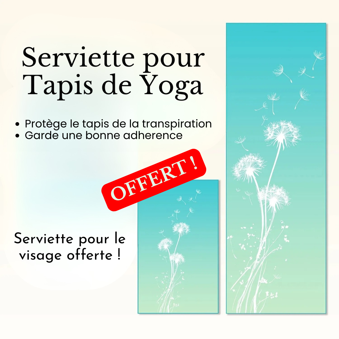 Serviette pour tapis de yoga