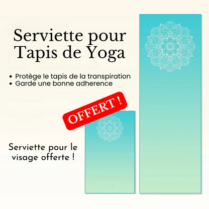Serviette pour tapis de yoga