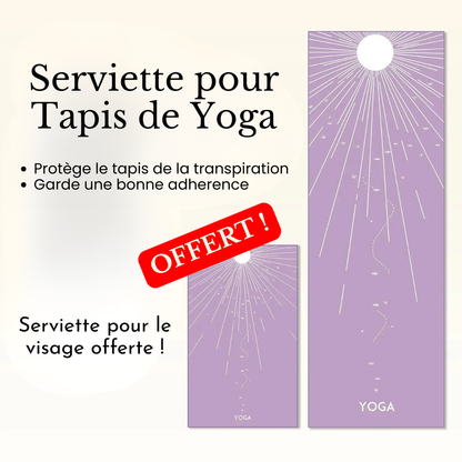 Serviette pour tapis de yoga