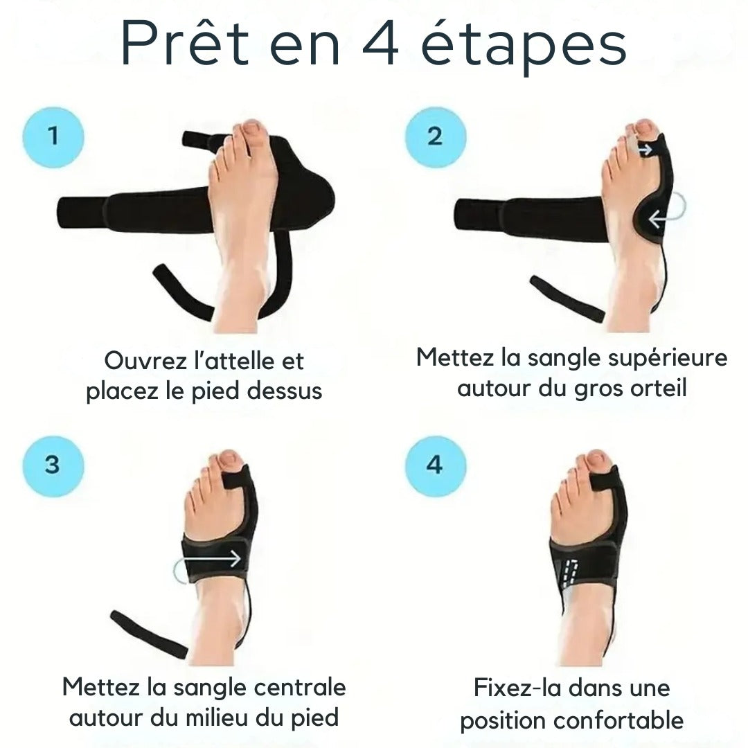 Omax™ - L'Orthèse Hallux Valgus Discrète et Légère