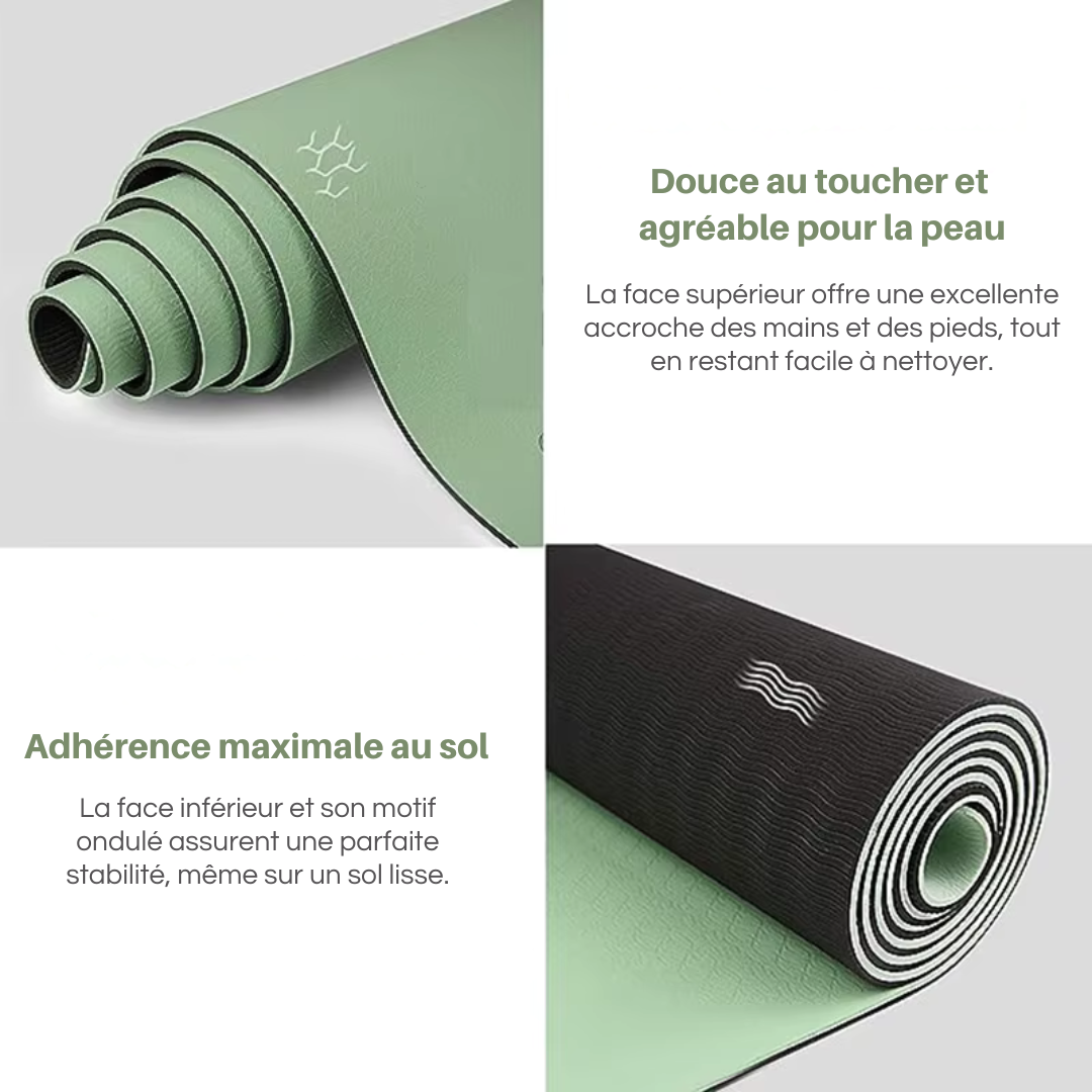 YogiMat : Tapis de yoga 6mm