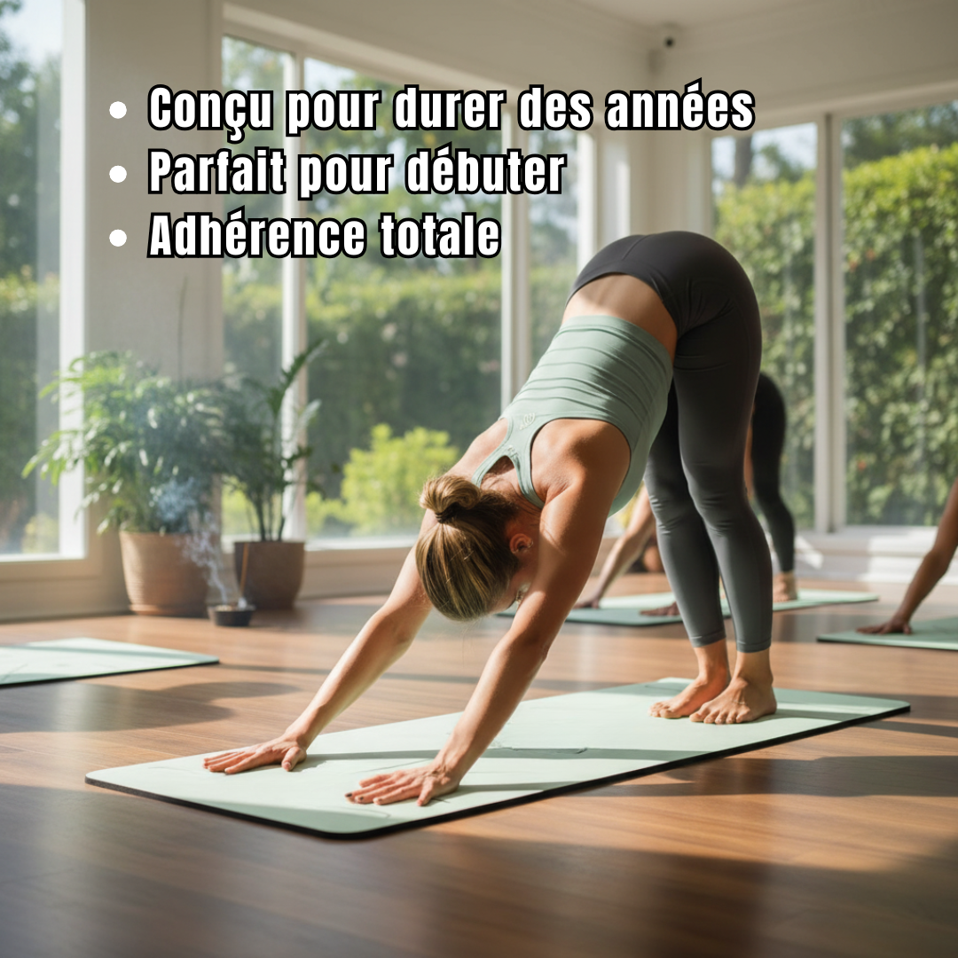 YogiMat : Tapis de yoga 6mm